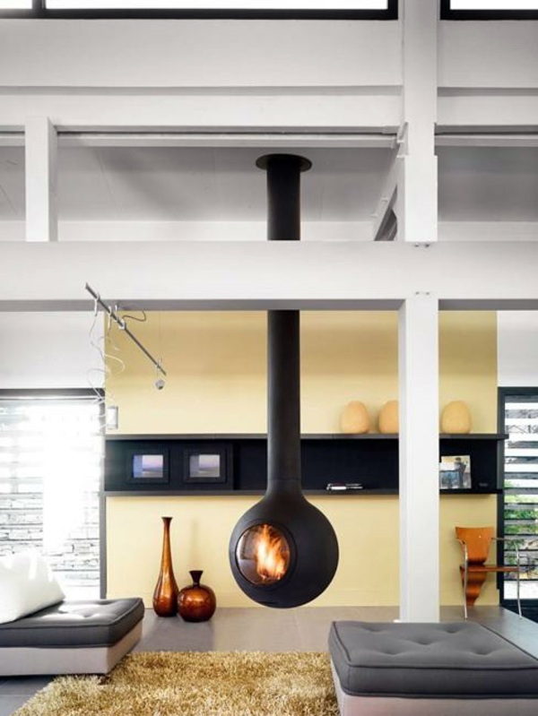 Hanging Stove - Modern Luxury Fireplaces