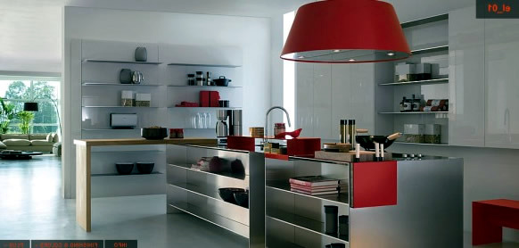 Modern Stainless Steel Kitchen Design Modern Stainless Steel Kitchen Design