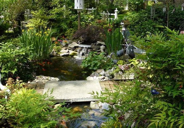 Gartengestaltung - Creating a garden pond - pictures and ideas for creative landscaping