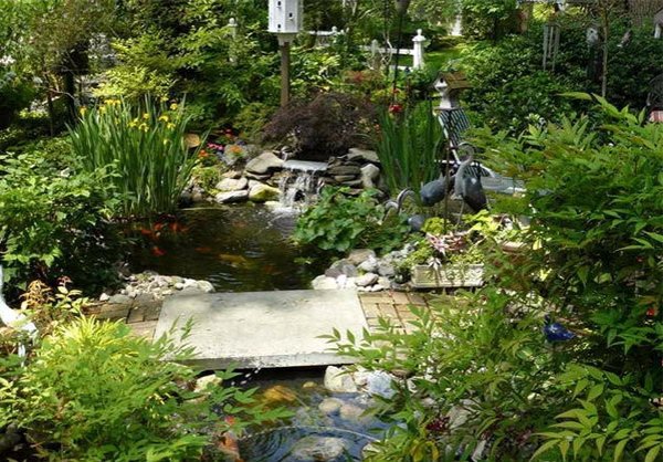 Gartengestaltung - Creating a garden pond - pictures and ideas for creative landscaping Gartengestaltung - Creating a garden pond - pictures and ideas for creative landscaping