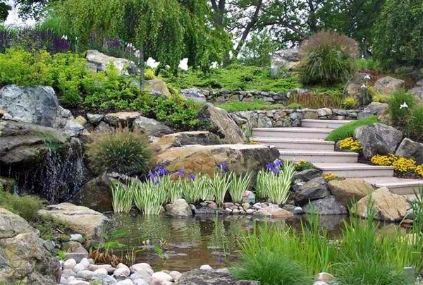 Creating a garden pond - pictures and ideas for creative landscaping Creating a garden pond - pictures and ideas for creative landscaping