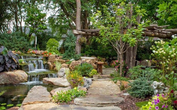 Creating a garden pond - pictures and ideas for creative landscaping Creating a garden pond - pictures and ideas for creative landscaping