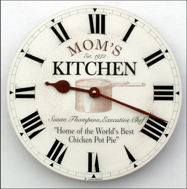 Kitchen Clocks designs that stimulate the appetite