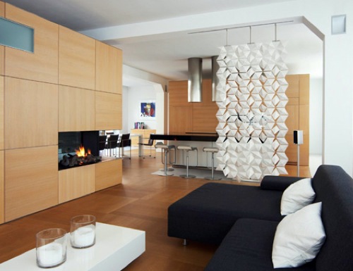 TOP TO BOTTOM: 10 beautiful ideas for curtains as partitions in the interior