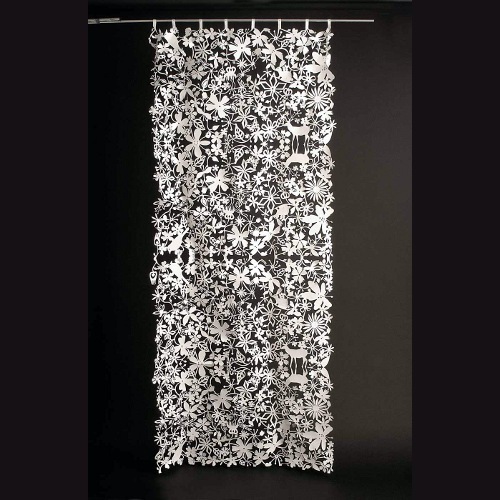TOP TO BOTTOM: 10 beautiful ideas for curtains as partitions in the interior