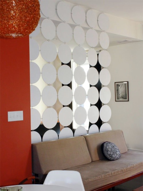 TOP TO BOTTOM: 10 beautiful ideas for curtains as partitions in the interior