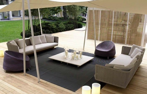 Exterior Design by Paola Lenti - very unique kind of design Exterior Design by Paola Lenti - very unique kind of design