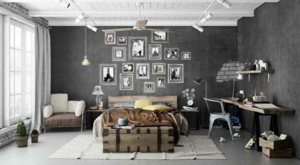 30 interior design ideas for wall paint in shades of gray - trendy color design