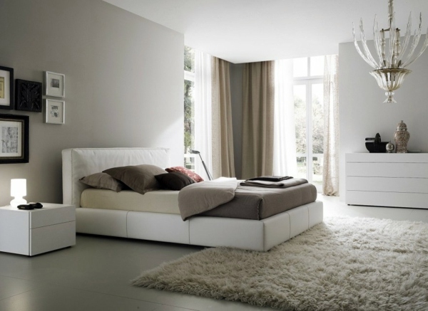30 interior design ideas for wall paint in shades of gray - trendy color design