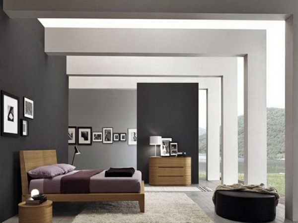 30 interior design ideas for wall paint in shades of gray - trendy color design