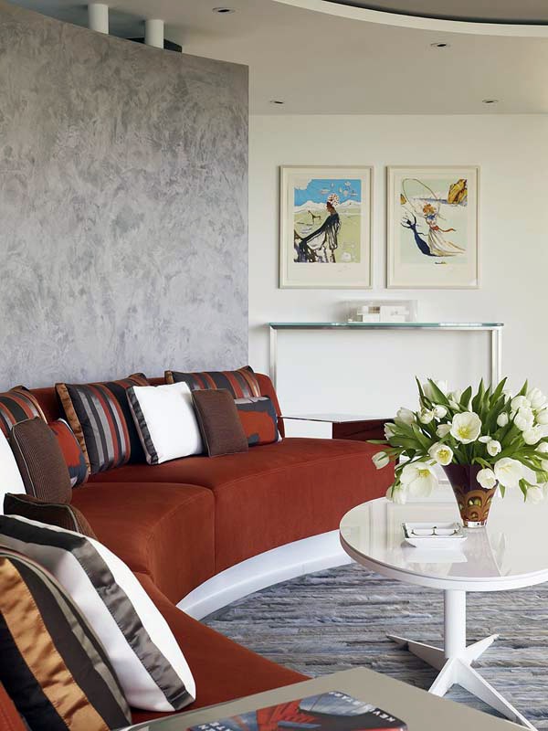The circular living room design for the modern home | Avso