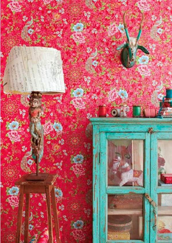 Living Room Wall Design Ideas Cool Examples Of Wallpaper Pattern