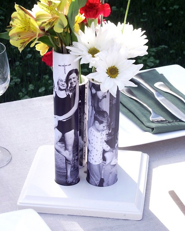 Original DIY vases - perfect for a beautiful bouquet
