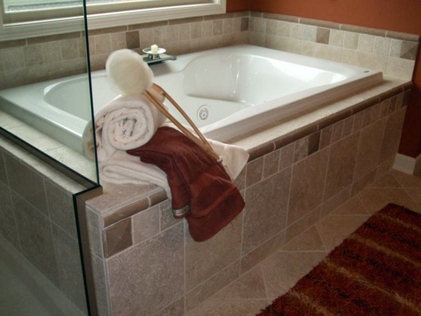 Bath tiling - Install bath and dress