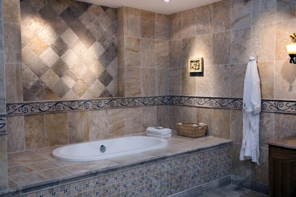 Bath tiling - Install bath and dress