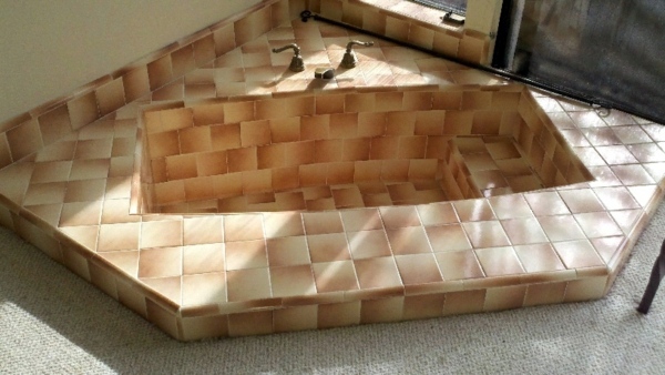 Bath tiling - Install bath and dress