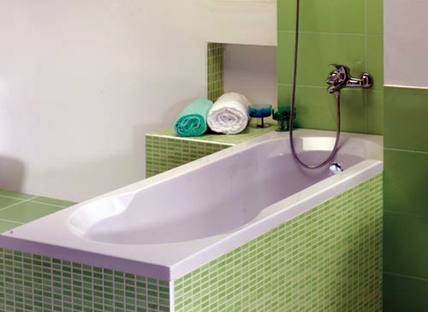 Bath tiling - Install bath and dress