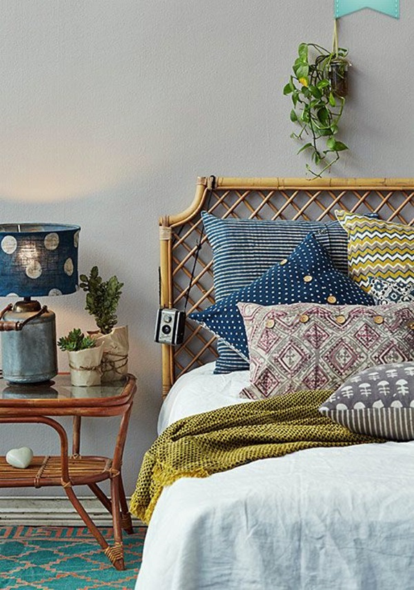 30 Rattanbetten in the bedroom - why not? 30 Rattanbetten in the bedroom - why not?