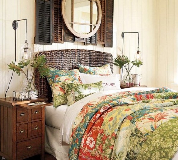 30 Rattanbetten in the bedroom - why not? 30 Rattanbetten in the bedroom - why not?