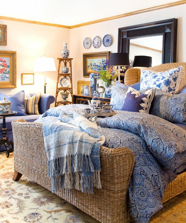 30 Rattanbetten in the bedroom - why not? 30 Rattanbetten in the bedroom - why not?