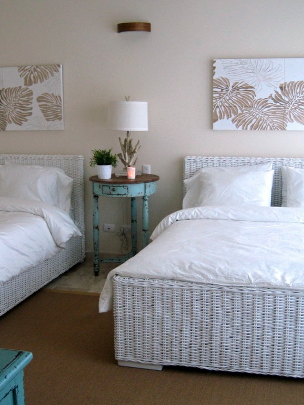 30 Rattanbetten in the bedroom - why not? 30 Rattanbetten in the bedroom - why not?