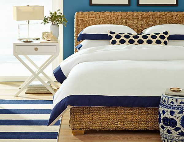 30 Rattanbetten in the bedroom - why not? 30 Rattanbetten in the bedroom - why not?