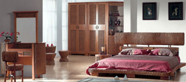 30 Rattanbetten in the bedroom - why not? 30 Rattanbetten in the bedroom - why not?