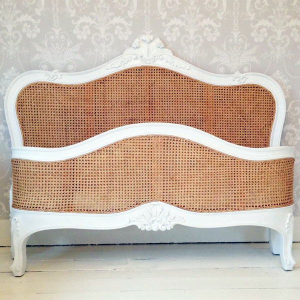 30 Rattanbetten in the bedroom - why not? 30 Rattanbetten in the bedroom - why not?