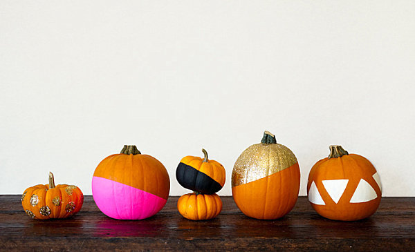 Pumpkin decorating ideas - cool autumn decoration for DIY