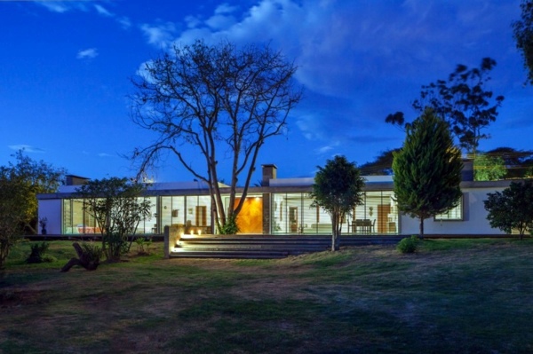 Modern architecture - hand in hand with nature
