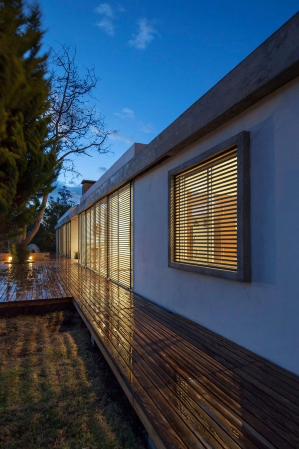 Modern architecture - hand in hand with nature