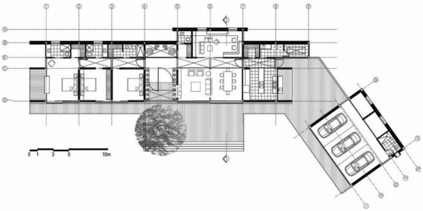 Modern architecture - hand in hand with nature