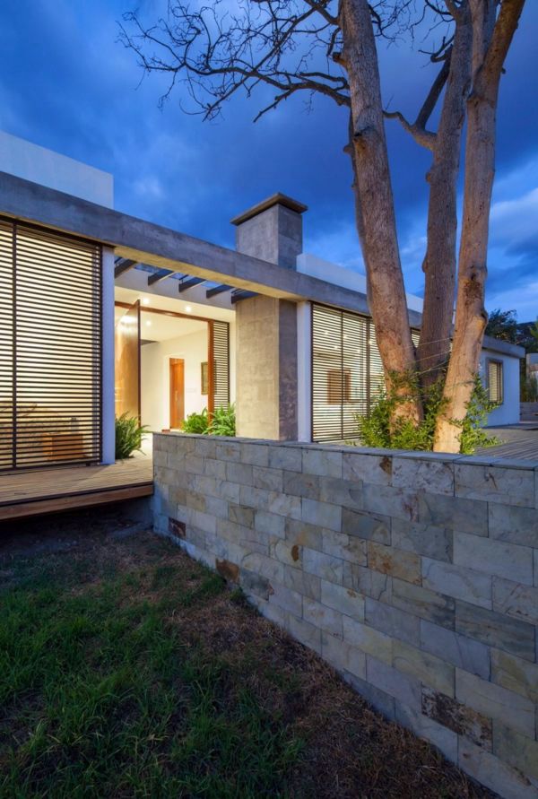 Modern architecture - hand in hand with nature