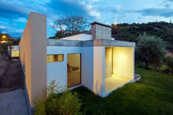 Modern architecture - hand in hand with nature