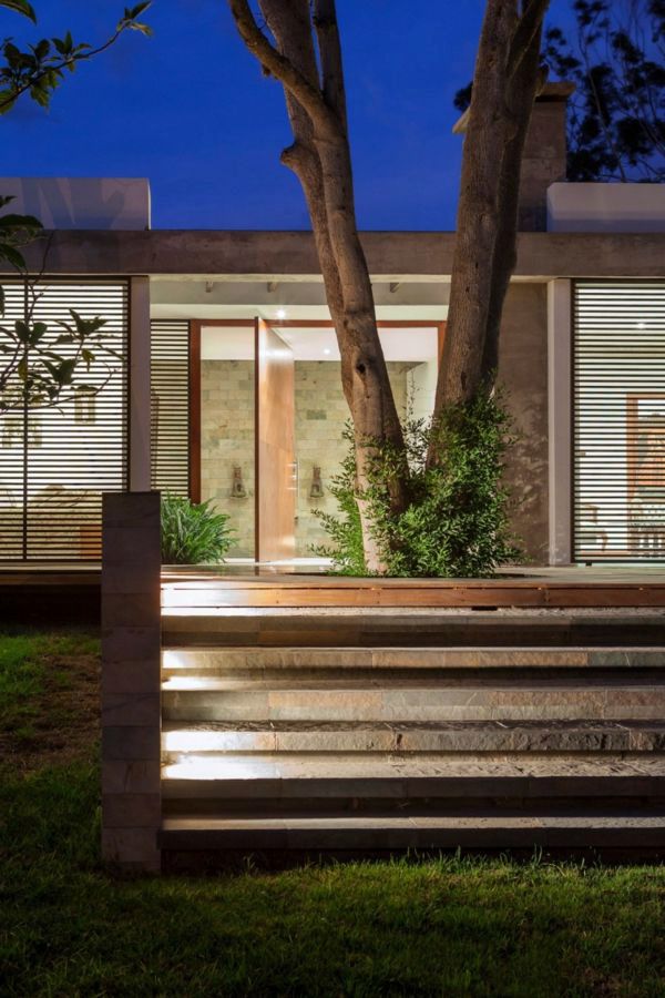 Modern architecture - hand in hand with nature