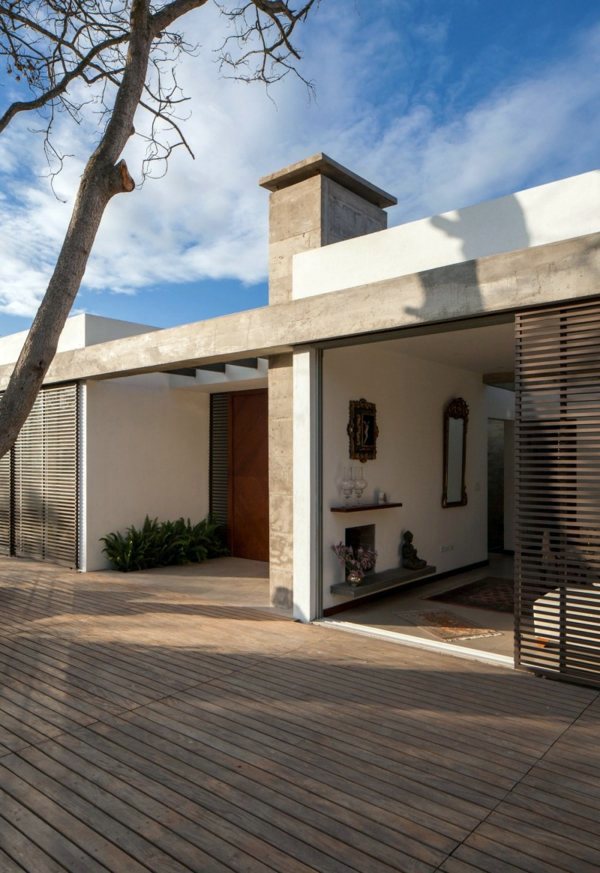 Modern architecture - hand in hand with nature