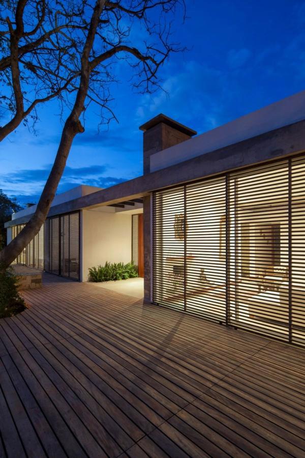 Modern architecture - hand in hand with nature