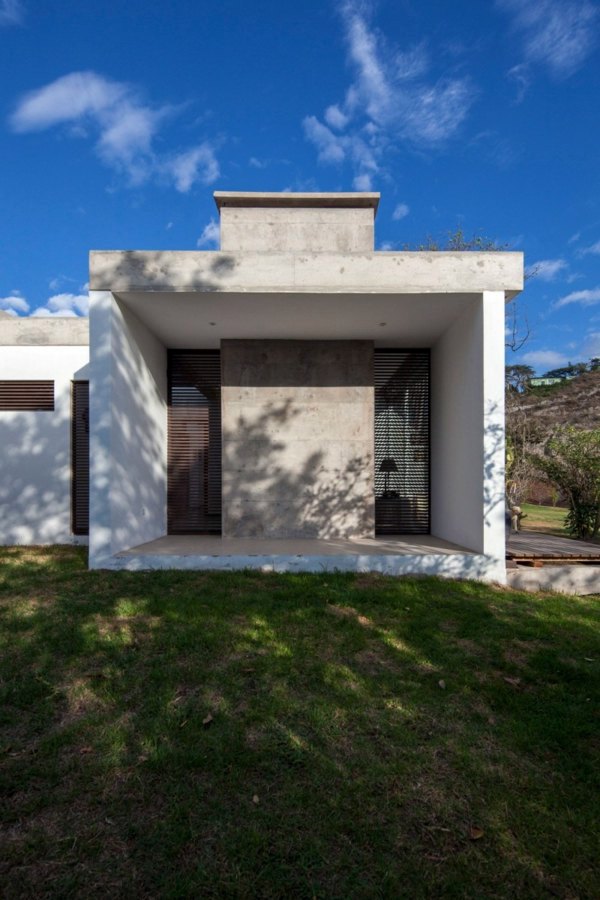 Modern architecture - hand in hand with nature