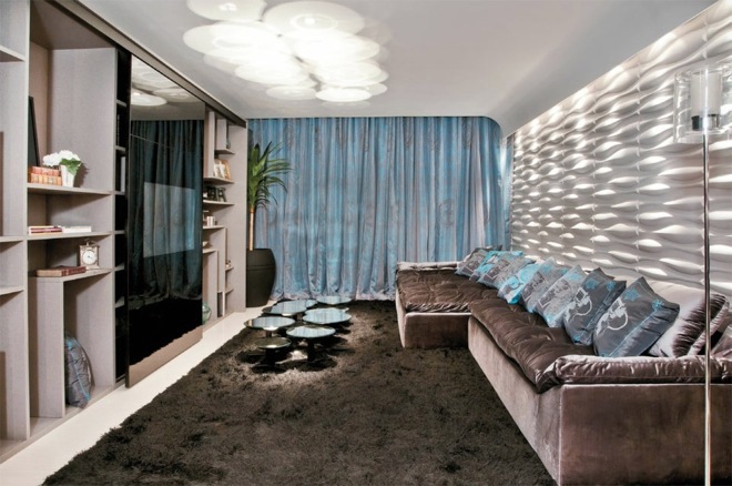 Wohnideen - Modern living wall - 8 inspiring examples to follow suit