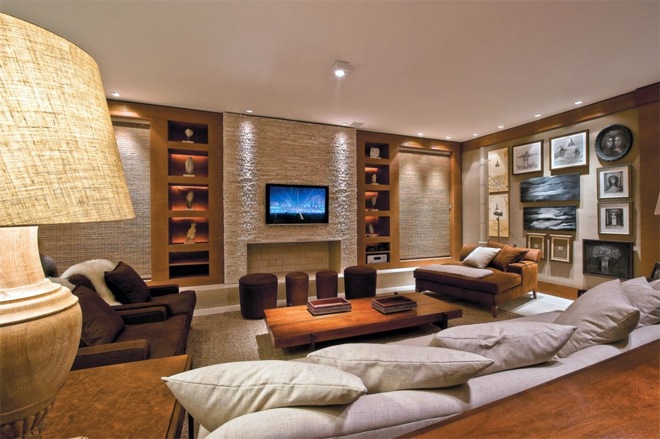 Wohnzimmer Ideen - Modern living wall - 8 inspiring examples to follow suit
