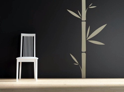 Wall Decoration with Wall Decal - 70 beautiful ideas and designs