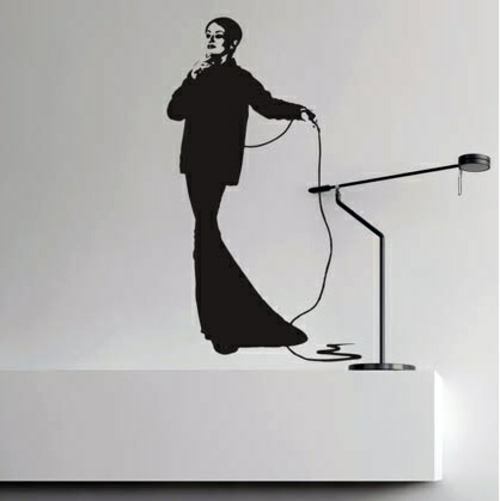 Wall Decoration with Wall Decal - 70 beautiful ideas and designs