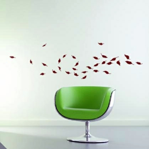 Wall Decoration with Wall Decal - 70 beautiful ideas and designs