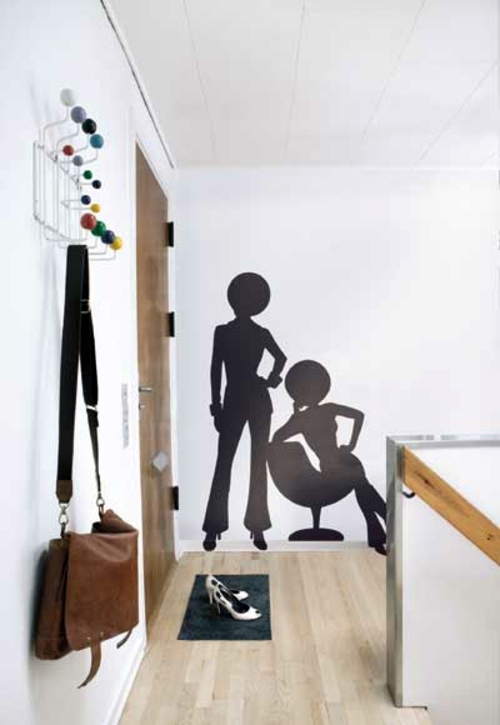 Wall Decoration with Wall Decal - 70 beautiful ideas and designs