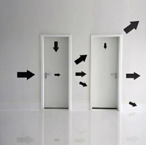 Wall Decoration with Wall Decal - 70 beautiful ideas and designs