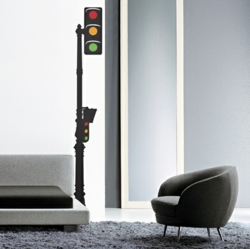 Wall Decoration with Wall Decal - 70 beautiful ideas and designs