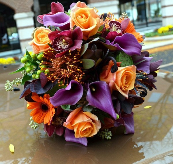 Trends - Amazing bridal bouquet ideas in autumn