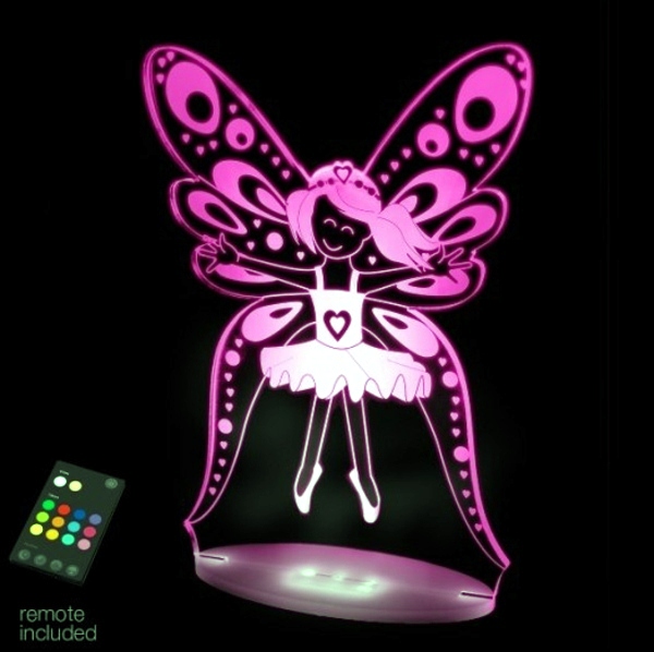 Funny LED lamps with remote control for the kids