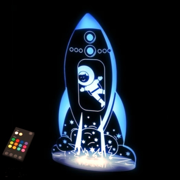 Funny LED lamps with remote control for the kids