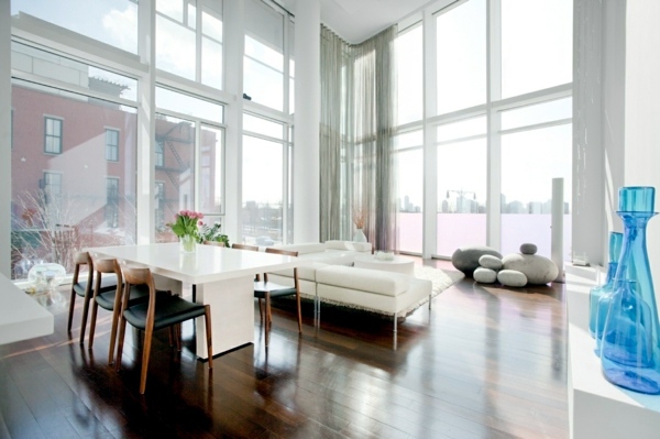 Cool Dining Room Designs in White - Designer exciting proposals
